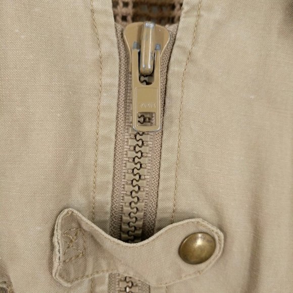 VTG Banana Republic Safari Utility 80s Vest Size S - Picture 4 of 12
